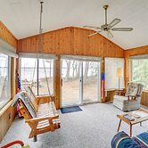 Dock & Fire Pit: Lakefront Cottage in Gould City!