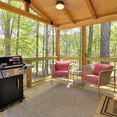 Fish & Hike: Cabin Hideaway w/ Deck in Alabama