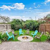 Walk to Beach Fire Pit Screened Patio Smart TVs