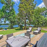 Lakeside Water View Kayak BBQ Grill Fire Pit