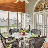 Tennis Court & Deck: Pet-friendly Charles City Gem