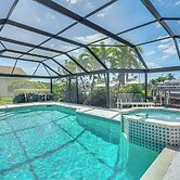 Walk to Park & Marina: Waterfront Cape Coral Home!