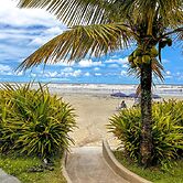 Flat a Beira mar da Praia de Guaratuba-bertioga SP