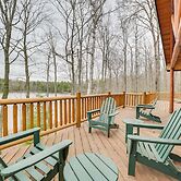 Deck + Beach Access: Lakefront Cabin in Levering!