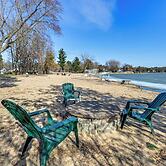 Boat Dock, Hot Tub & Deck: Lakefront Nekoosa Home!