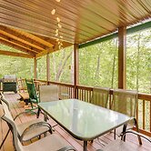 Game Room & 3-story Deck at Lake Hiwassee Hideaway