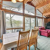 Lake-view Cabin w/ Furnished Deck in Hadley!