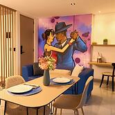 Stadio Haven Rosa Negra Cozy Suite