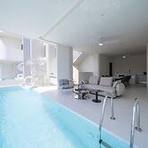 Pool villa with slide karaoke kitchen