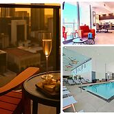 When the City Becomes a Canvas Terrace Pool Gym