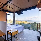 Cabana jacuzzi e vista montanhas VST031