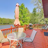 Ski, Ice Fish & Snowmobile: Getaway w/ Deck!
