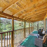 Furnished Deck & Mountain Views: Panguitch Cabin