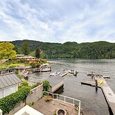 Waterfront Home on Lake Samish w/ Hot Tub & Dock!