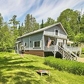 1 Mi to Rangeley Lake: Cabin w/ Wraparound Deck!