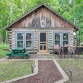 Pier & Lake-view Patio: Wisconsin Northwoods Cabin