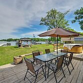 Lakefront Warsaw Home w/ Private Dock + Golf Cart