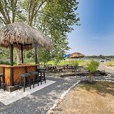 Dock + Backyard Bar: Spacious Barnegat Bay Retreat