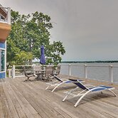 Indoor Pool + Waterfront Deck: Spacious Jay Home
