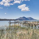 Watefront Getaway w/ Mtn Views & Dock in Clearlake