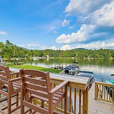 Game Room, Patio & Stunning Views: Lakefront Home!