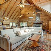 Hot Tub & Game Room: Deep Creek Winter Getaway