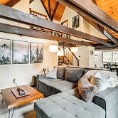 Sleek Blue Lake Springs Retreat w/ Deck & Yard!