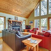 2 Min to Hiking: Cabin w/ Deck in Angel Fire