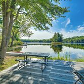 Waterfront Escape w/ Beach Access in Bridgton