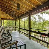< 1 Mi to Lake: Cabin w/ Hot Tub in Greentown!