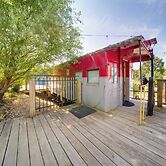 'red NY Central,' Converted Railcar in Dubois!