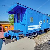 Choo Choo Blue, Converted Railcar in Dubois!