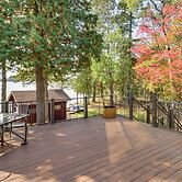 < 1 Mi to Trails: Wooded Home on Eagles Nest Lake!