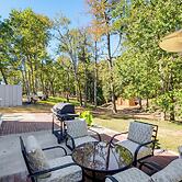 Walk to Mir: Wooded Group Escape w/ Deck + Bar!