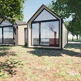 Cozy 6-person Lodge by the Fishing Pond