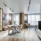 Bright apartment with balcony Minsk-Mir