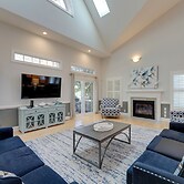 Theater Room & Deck at Massive Salt Pond Home!