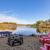 Hot Tub, Game Room! Lakefront Hickory Family Haven