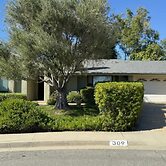 Mid-century Ojai Escape Hot Tub Serene Garden