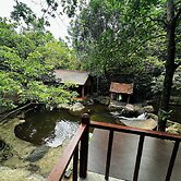 Nature Retreat by the Waterfall