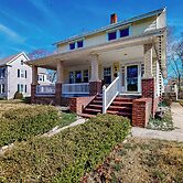 Century-old, Small-town 4BR w/ Great Yard, Porch