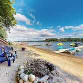 Hot Tub + Deck: Waterfront Home on Sacandaga Lake