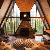 Waterfront A- Frame With Dock, Canoe + Kayaks