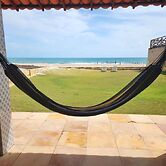 Casa P na Areia com Piscina e Ar em Morro Branco