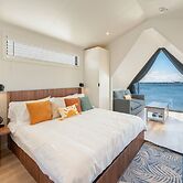 Waterfront A-Frame Panoramic Sunset Views