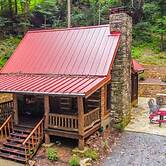 Epic 1BR Cabin w Outdoor Fireplace 5 Min to Town