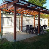 Mobile Home im Ferienpark mit Seezugang