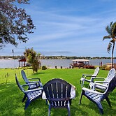 Dog-friendly Lakefront Home With Private Dock & Beach - Snowbirds Welc