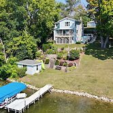 'pleasant Point Lake House' Dock & Fire Pit!