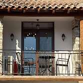 White Stone Apartments With Balcony